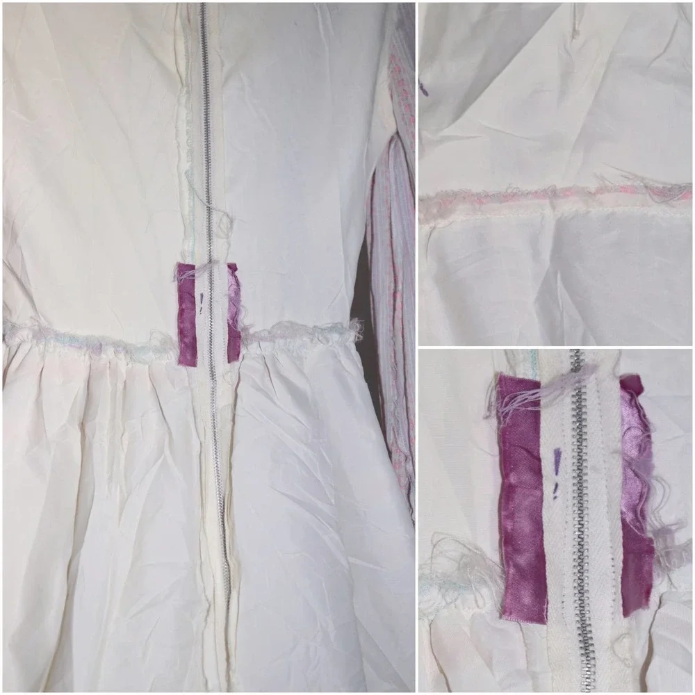 Cottagecore Prairie Vintage Floral Dress - Picture 5 of 12